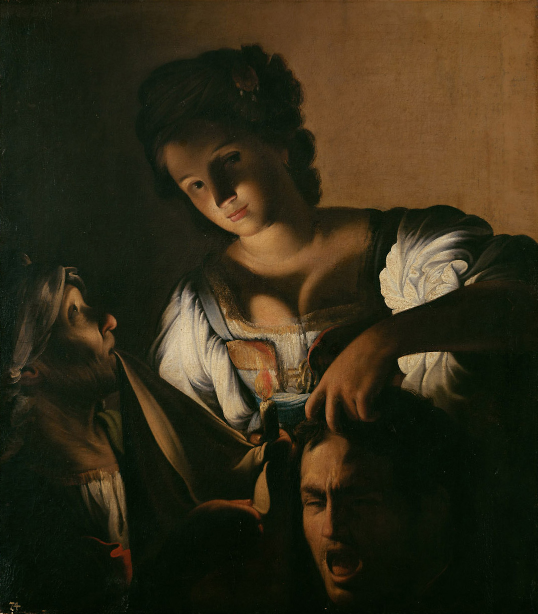 Judith mit dem Haupt des Holofernes, Carlo Saraceni, 1610-1615
