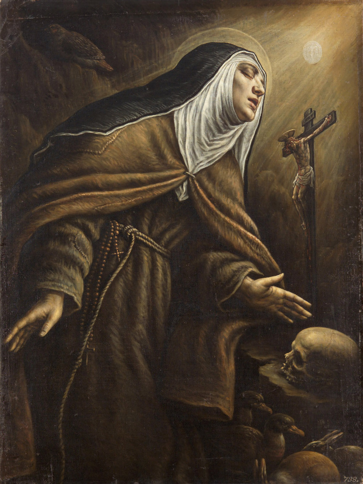 Hl. Clara, Leandro da Ponte gen. Leandro Bassano, 1585-1595