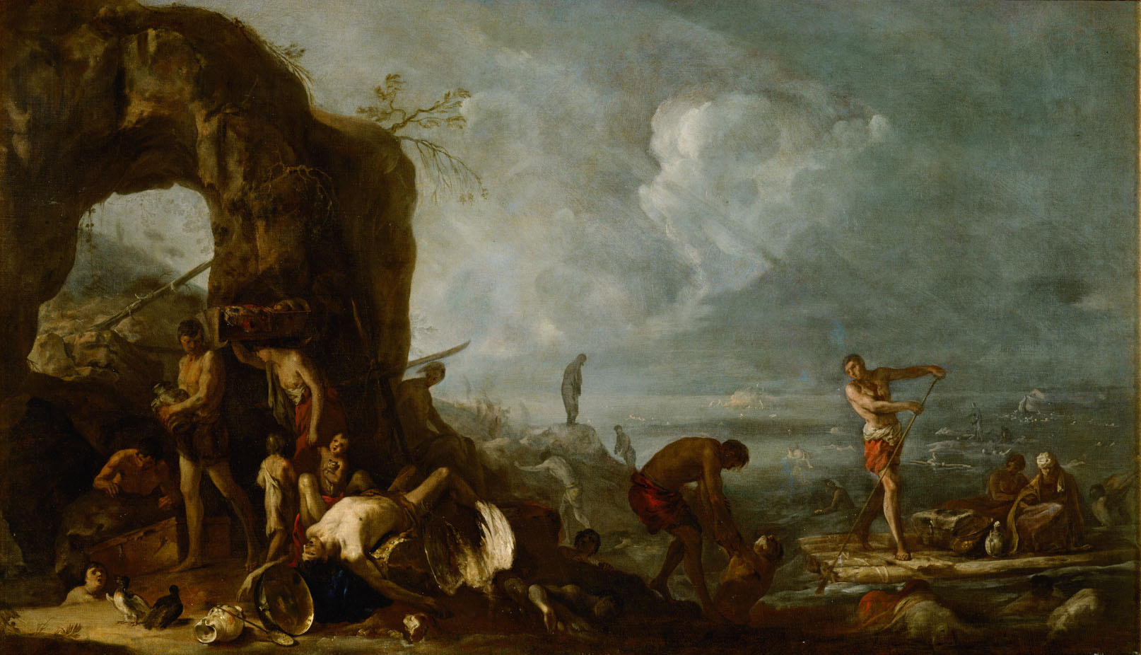 Sintflut, Johann Heinrich Schönfeld, 1634-1635