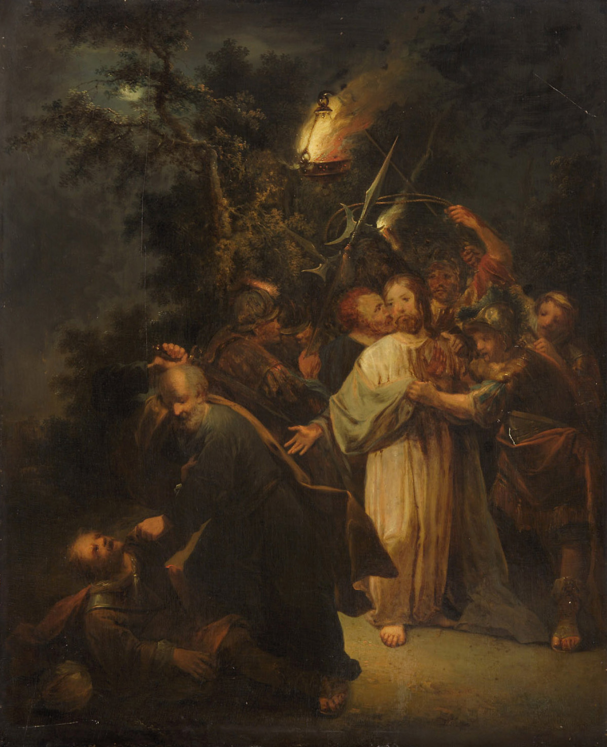 Gefangennahme Christi, Johann Conrad Seekatz, 1755-1760
