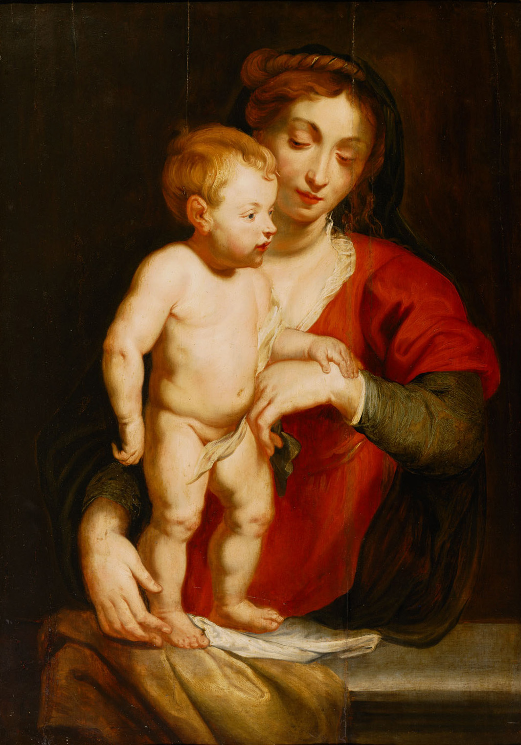 Maria mit Kind, Gerard Seghers, 1635-1650