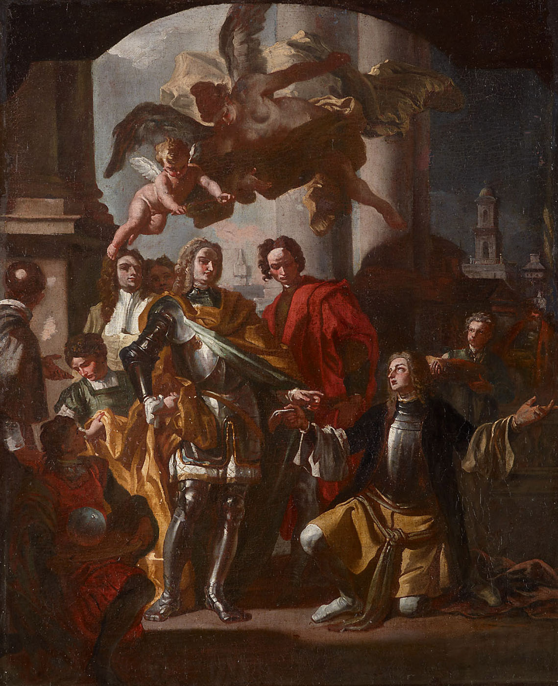 Karl VI. und Gundaker Graf Althann, Francesco Solimena, 1700-1750