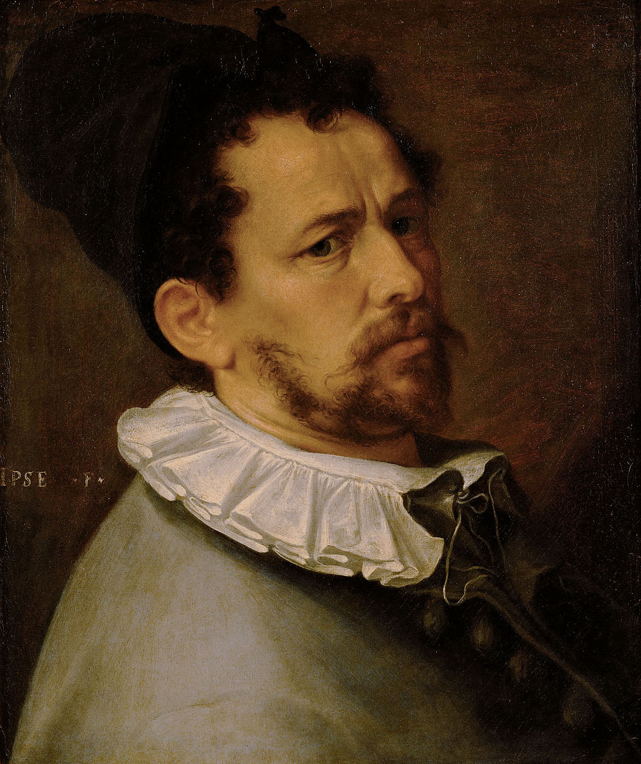 Selbstbildnis, Bartholomäus Spranger, 1580-1585