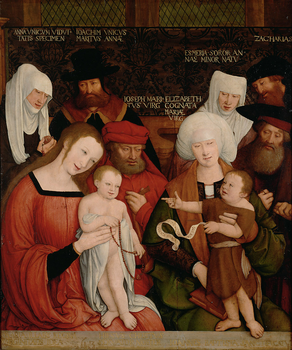 Heilige Sippe, Bernhard Strigel, 1515-1520