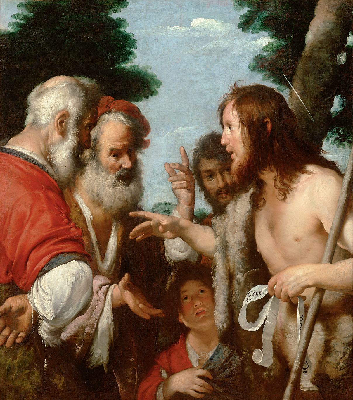 Predigt Johannes d. Täufers, Bernardo Strozzi, 1642-1646