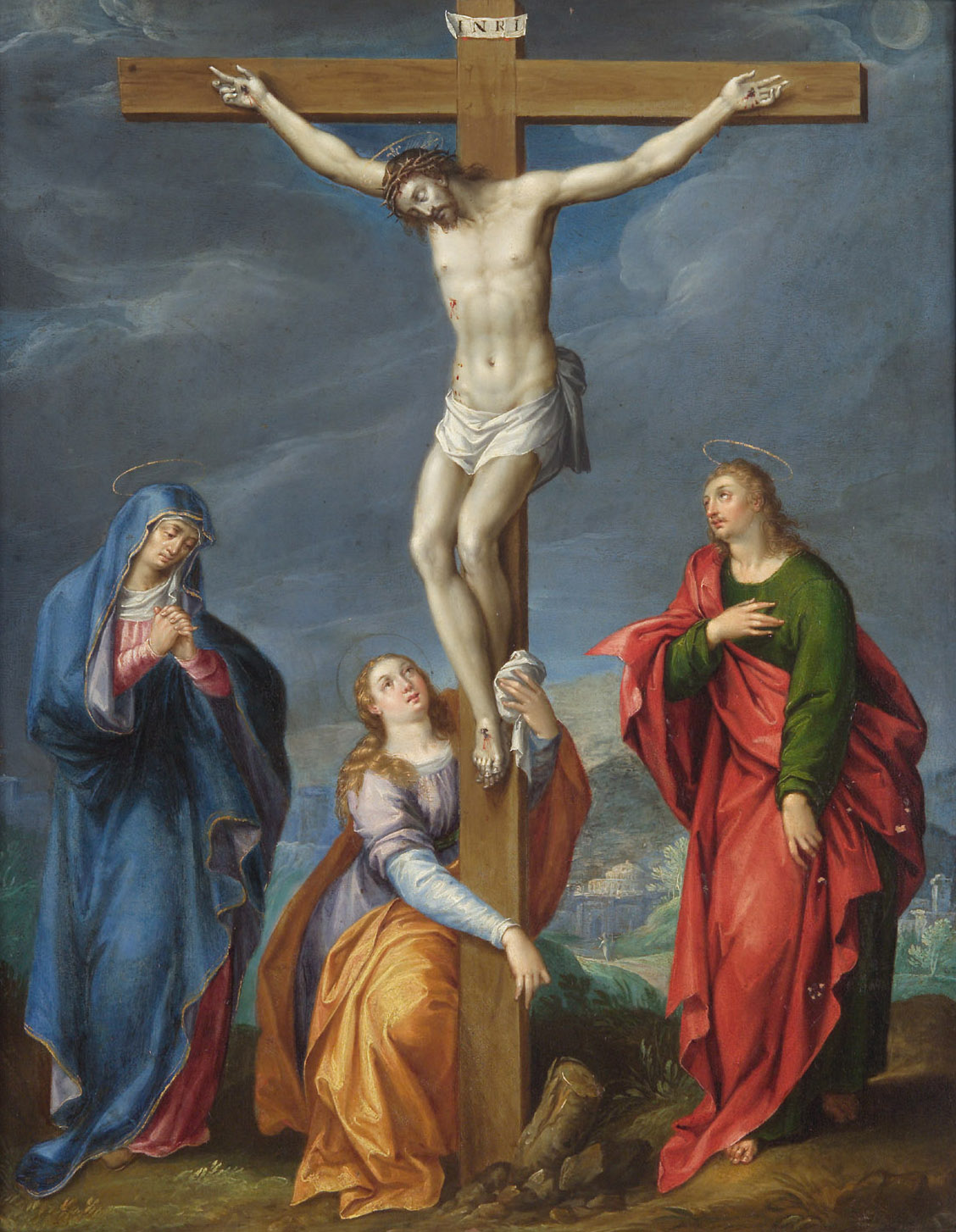 Kreuzigung Christi, Süddeutsch, 1600-1615