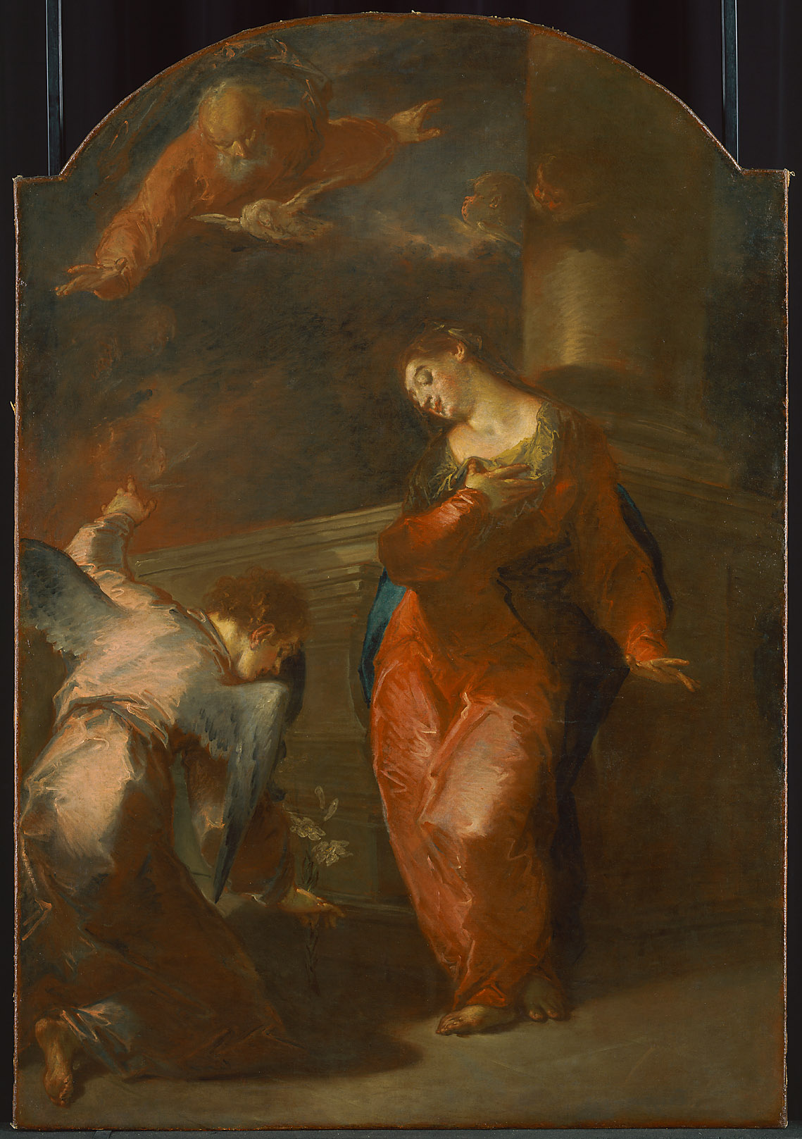 Verkündigung Mariae, Giuseppe Bazzani, 1750-1755