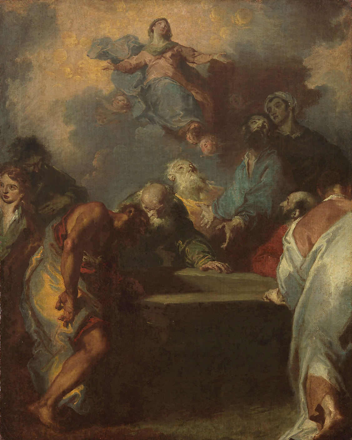 Himmelfahrt Mariae, Giuseppe Bazzani, 1750-1754