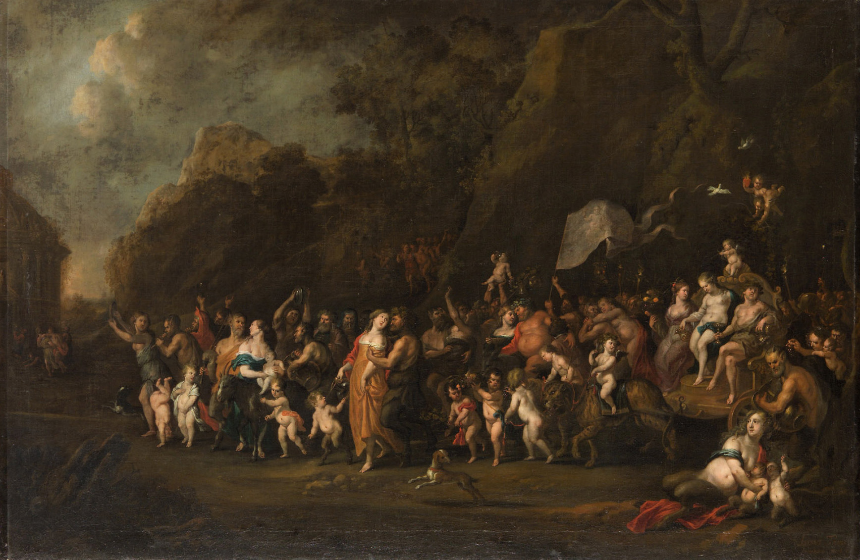 Bacchanal, Jan Thomas, 1656