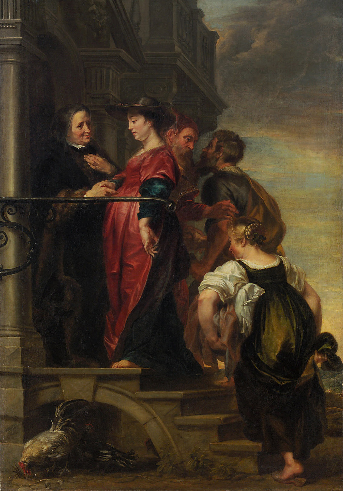 Heimsuchung Mariae, Theodor van Thulden, 1669