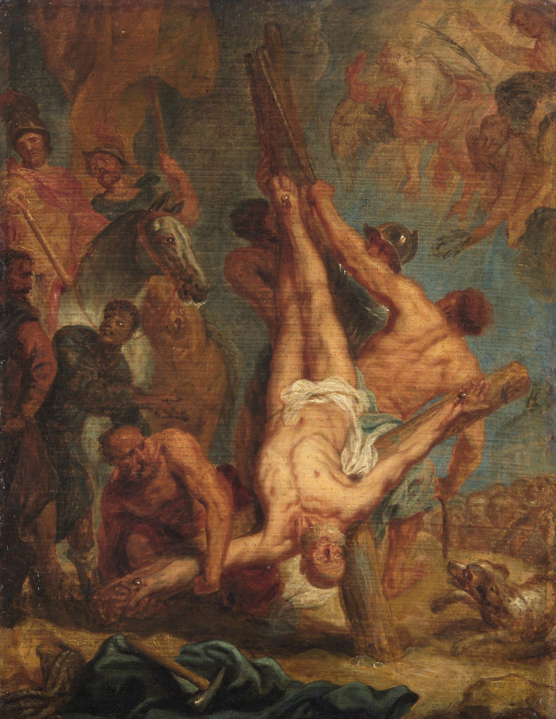 Kreuzigung Petri, Peter Thys, 1663-1667