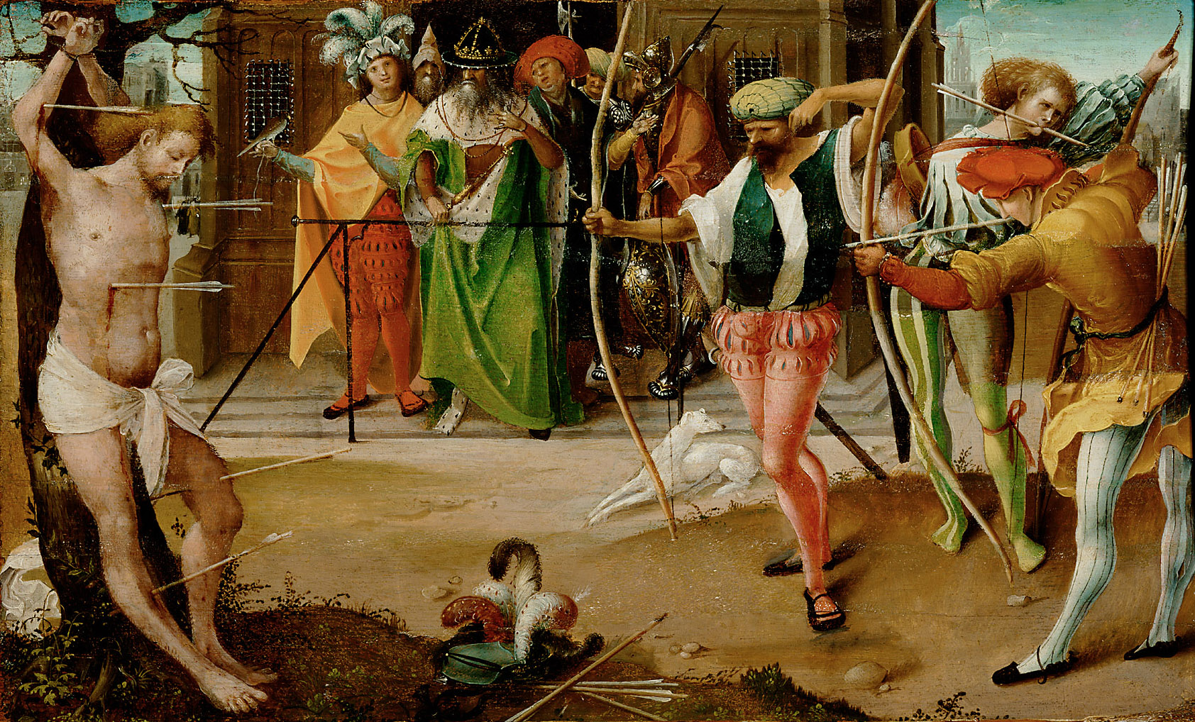 Marter des Hl. Sebastian, Jan de Beer, 1505-1515