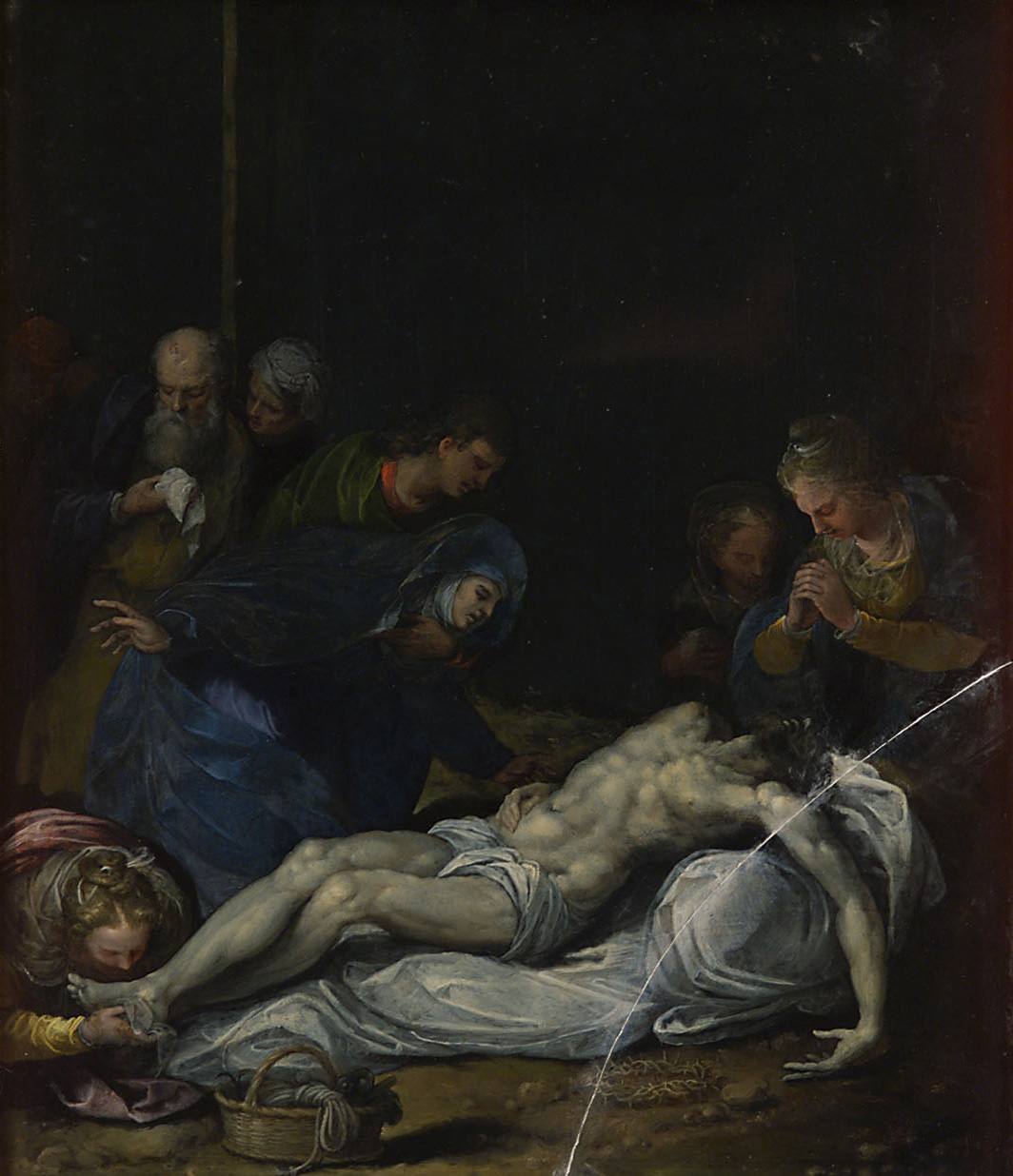 Kreuzabnahme, Alessandro Turchi, gen. L’Orbetto, 1608-1612