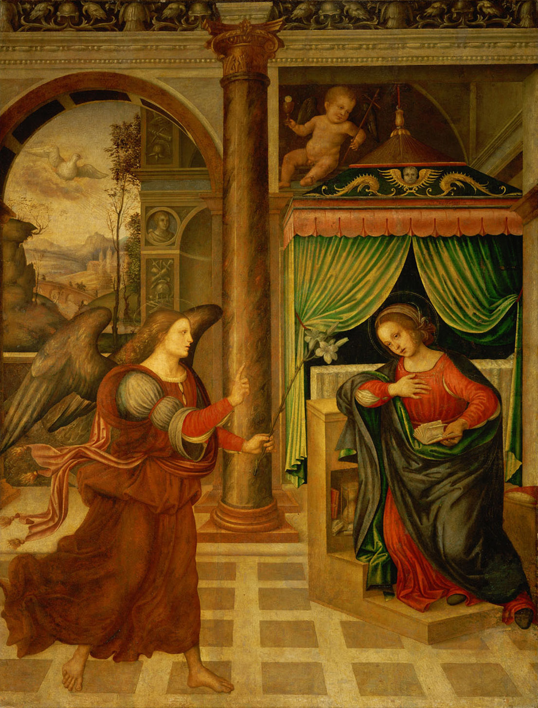 Verkündigung Mariae, Umbrisch, 1485-1515