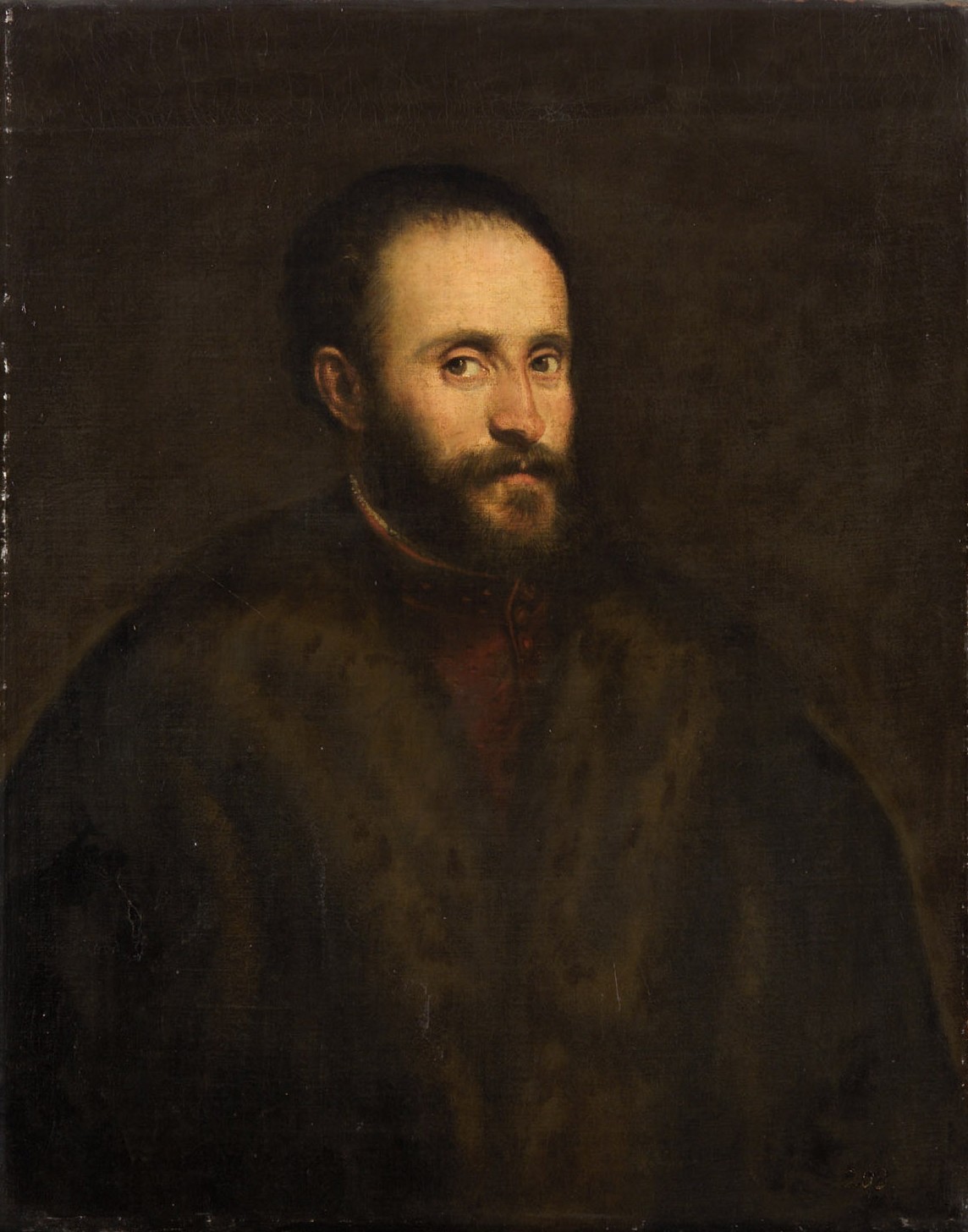 Bildnis eines bärtigen Mannes, Venezianisch, 1540-1560