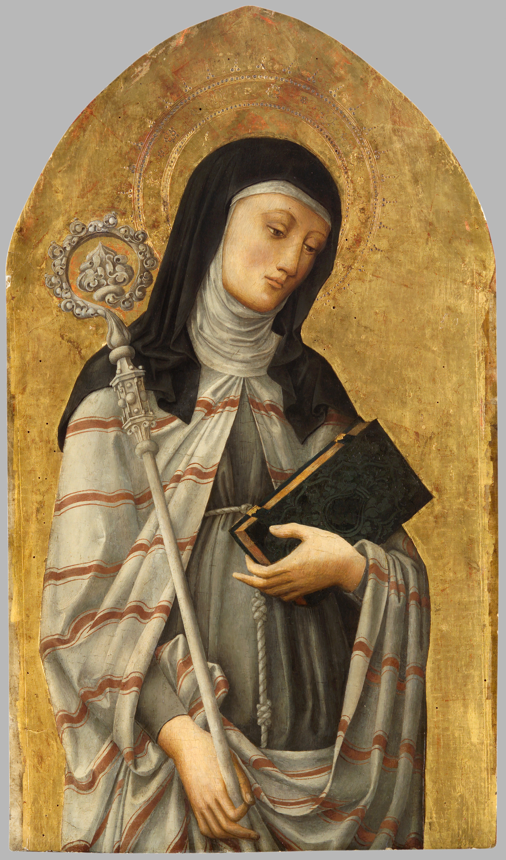 Hl. Clara, Bartolomeo Vivarini, 1451