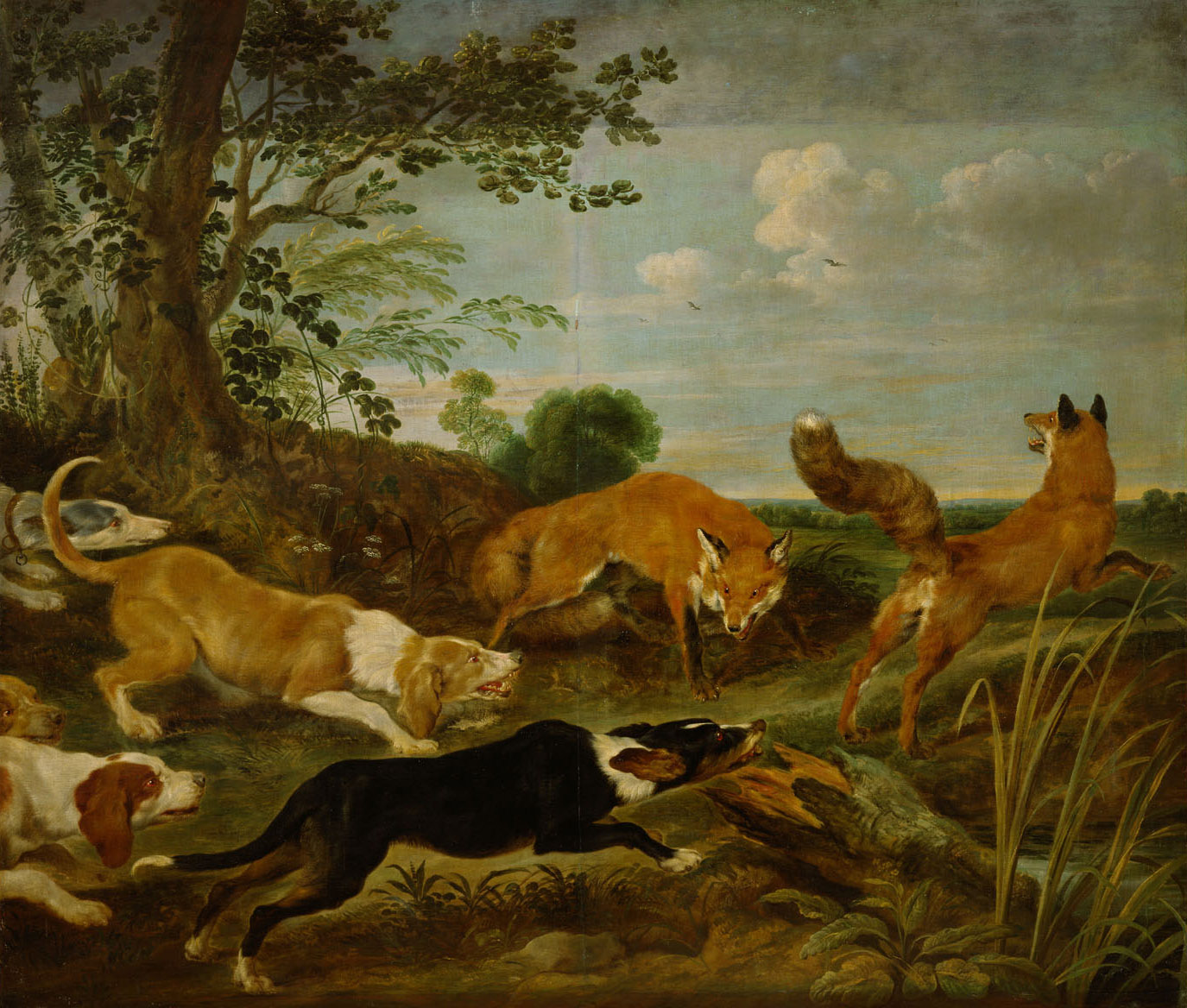 Fuchsjagd, Paul de Vos, 1600-1678
