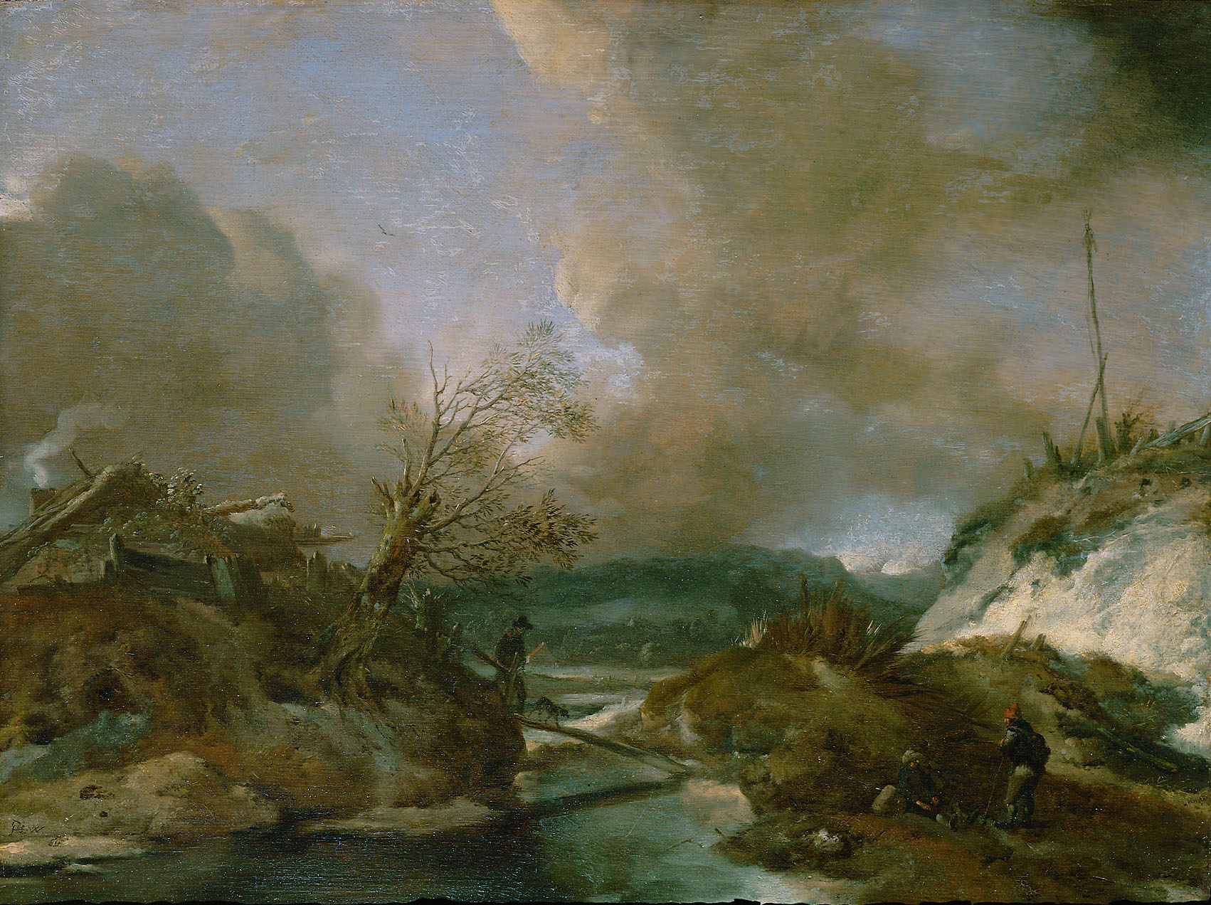 Dünenlandschaft, Philips Wouwerman, 1645-1650
