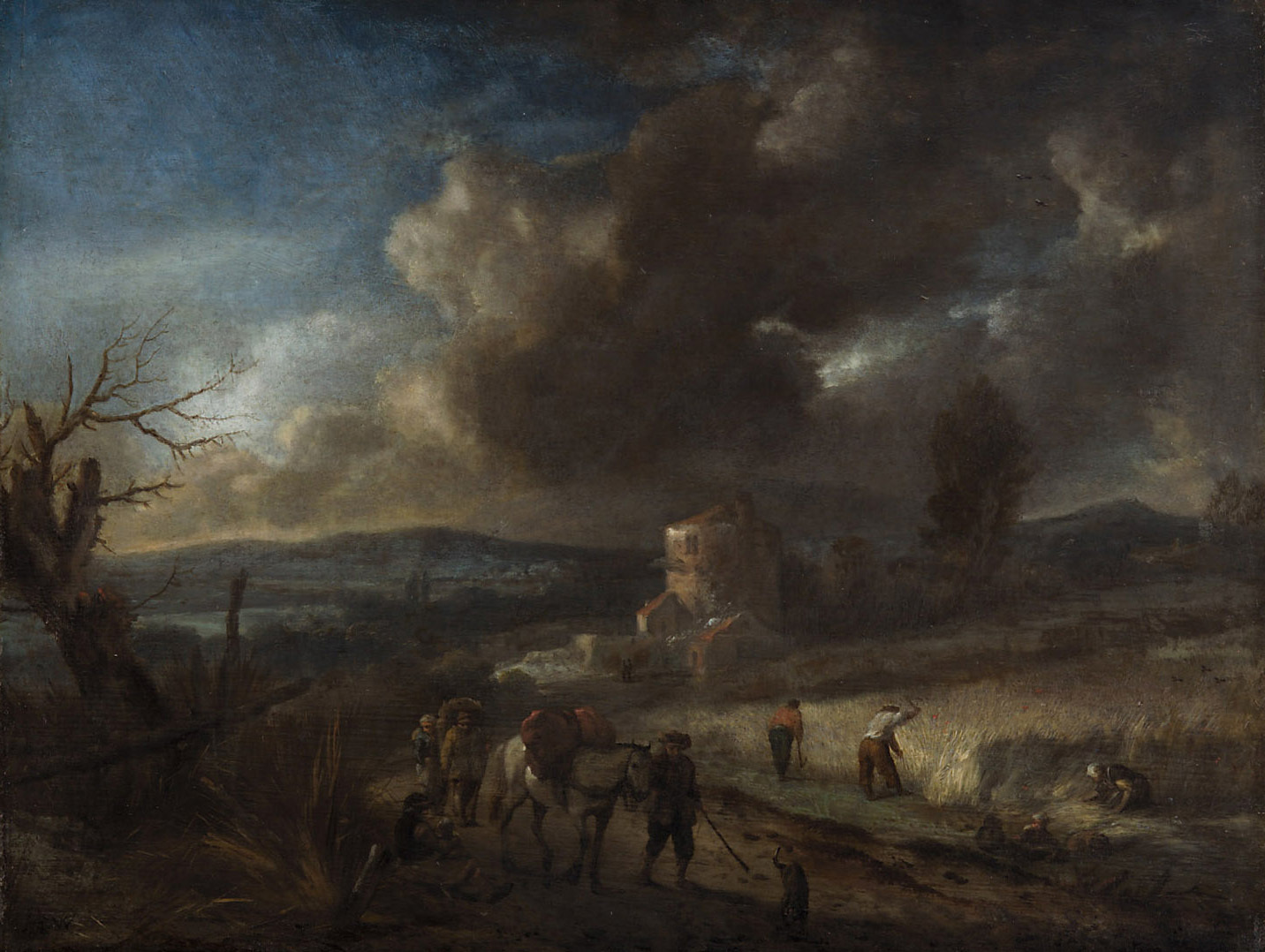Kunsthistorisches Museum Landschaft mit Kornernte