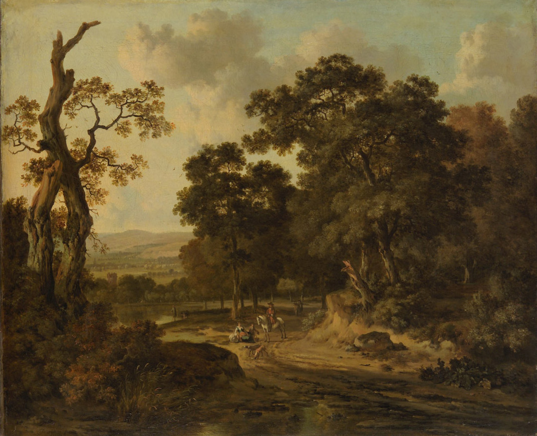 Waldeingang, Jan Wynants, 1674