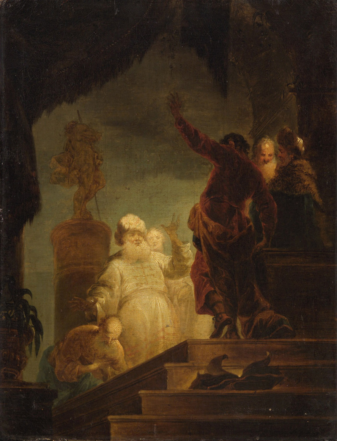 Paulus in Athen, Januarius Zick, 1752