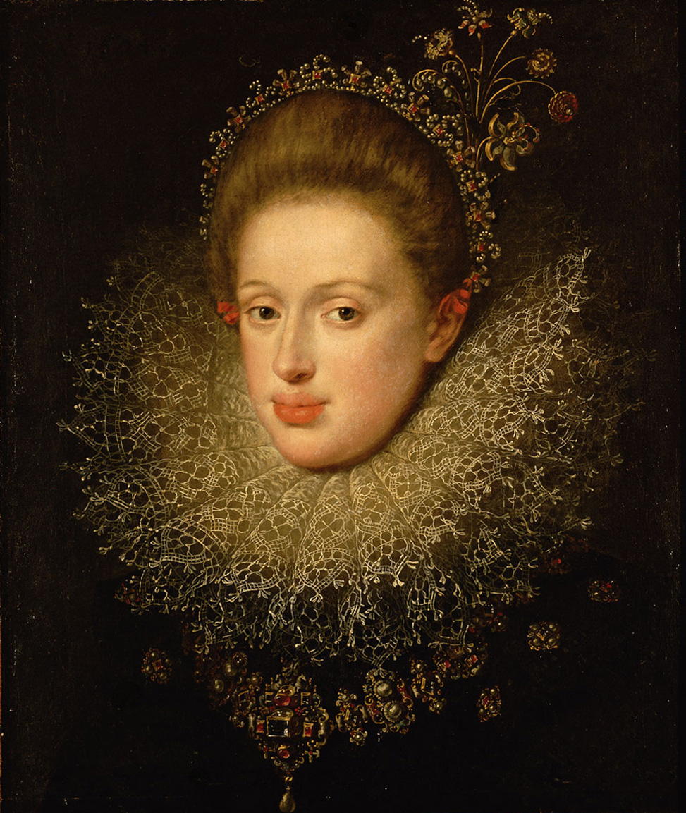Erzherzogin Anna (1585-1618), Tochter von Erzherzog Ferdinand II., Landesfürst von Tirol, Gemahlin von Kaiser Matthias, Hans von Aachen, 1604