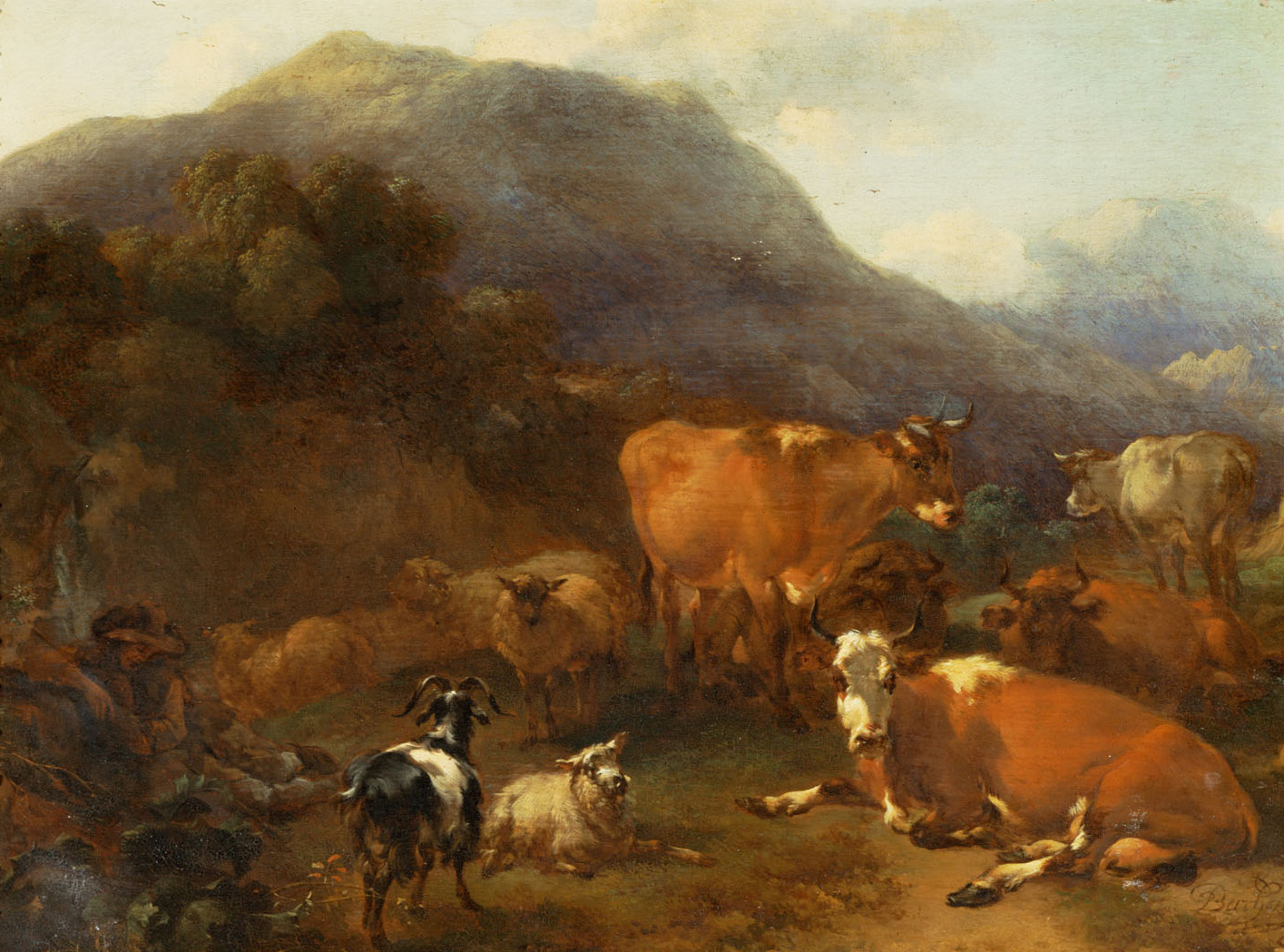Herde, Nicolaes Berchem, 1675-1680