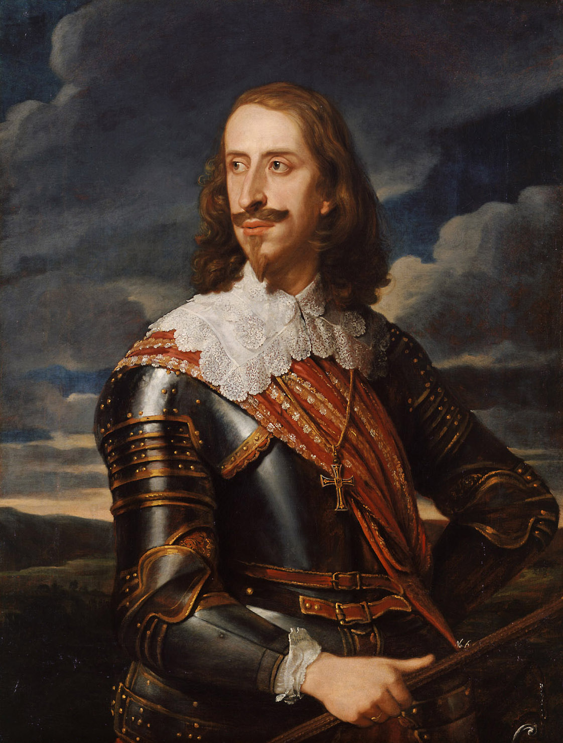 Erzherzog Leopold Wilhelm (1614-1662) im Harnisch, Jan van den Hoecke, 1640-1644