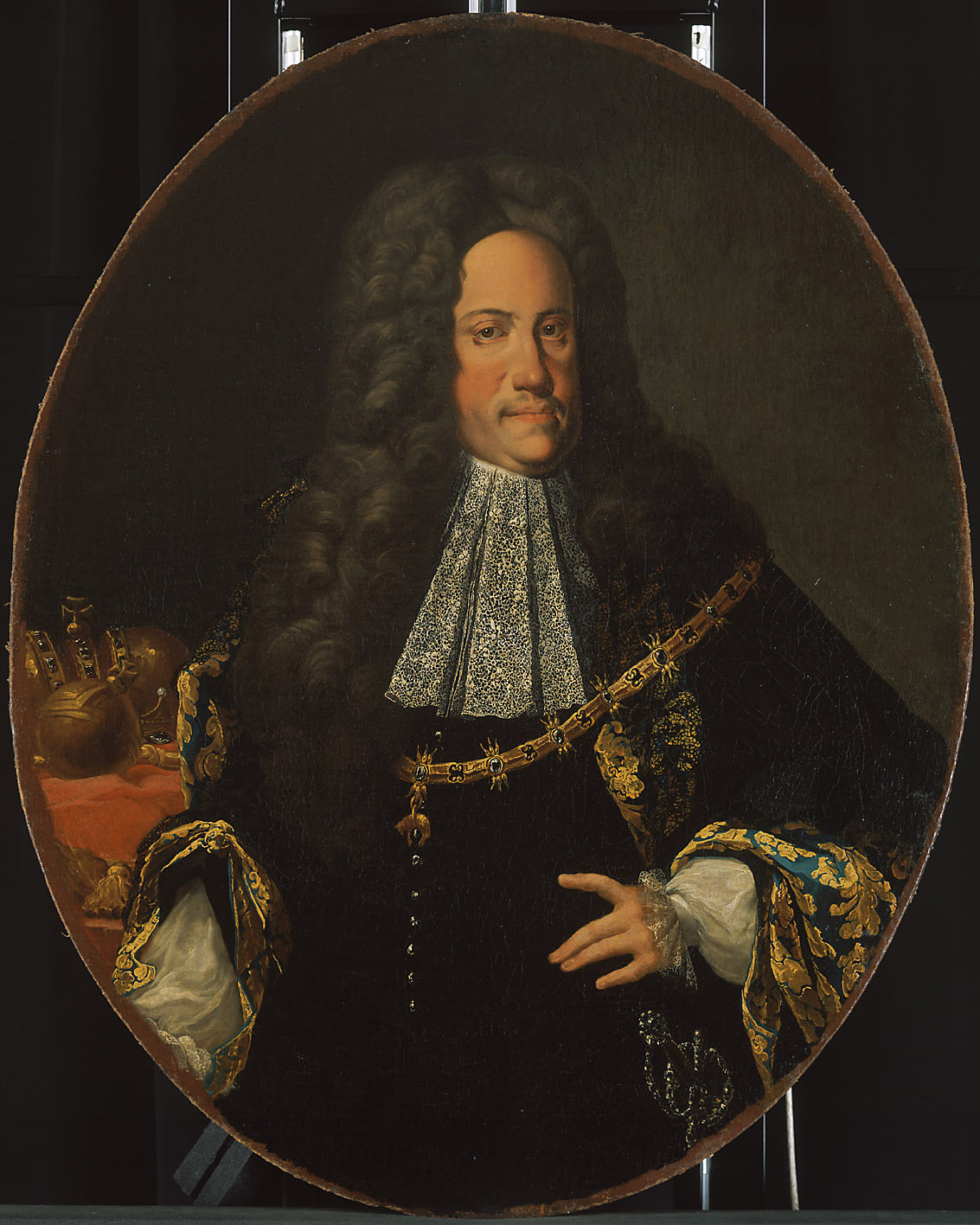 Kaiser Karl VI. (1685-1740), Halbfigur, Österreichisch, 1720-1730
