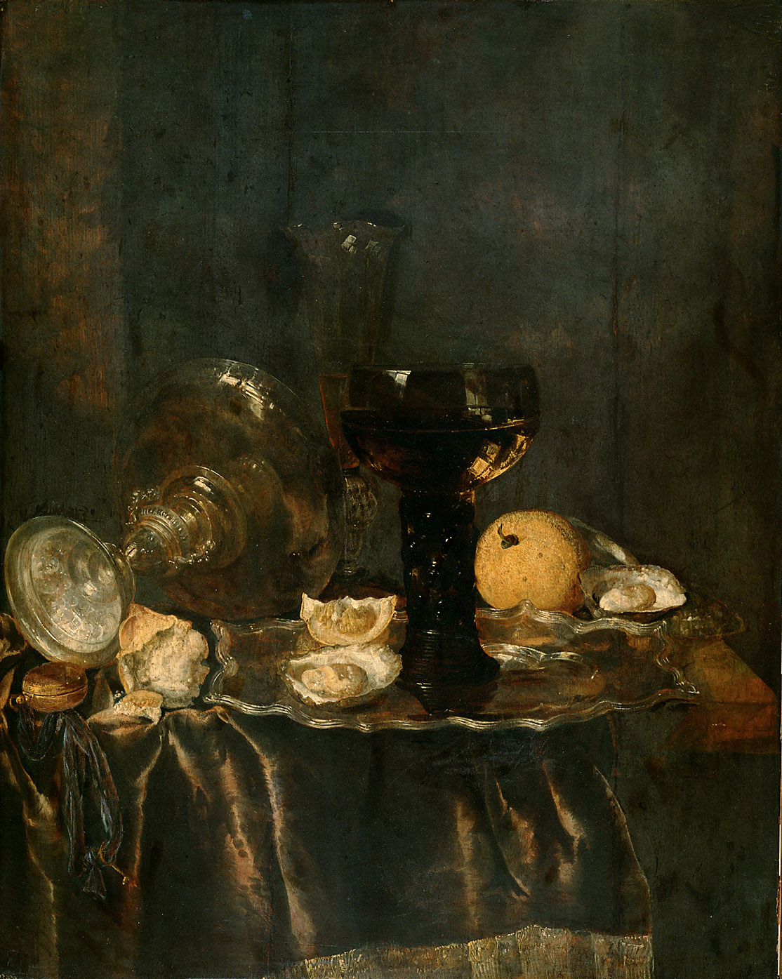 FrühstücksStillleben, Абрахам ван Беерен, 1666