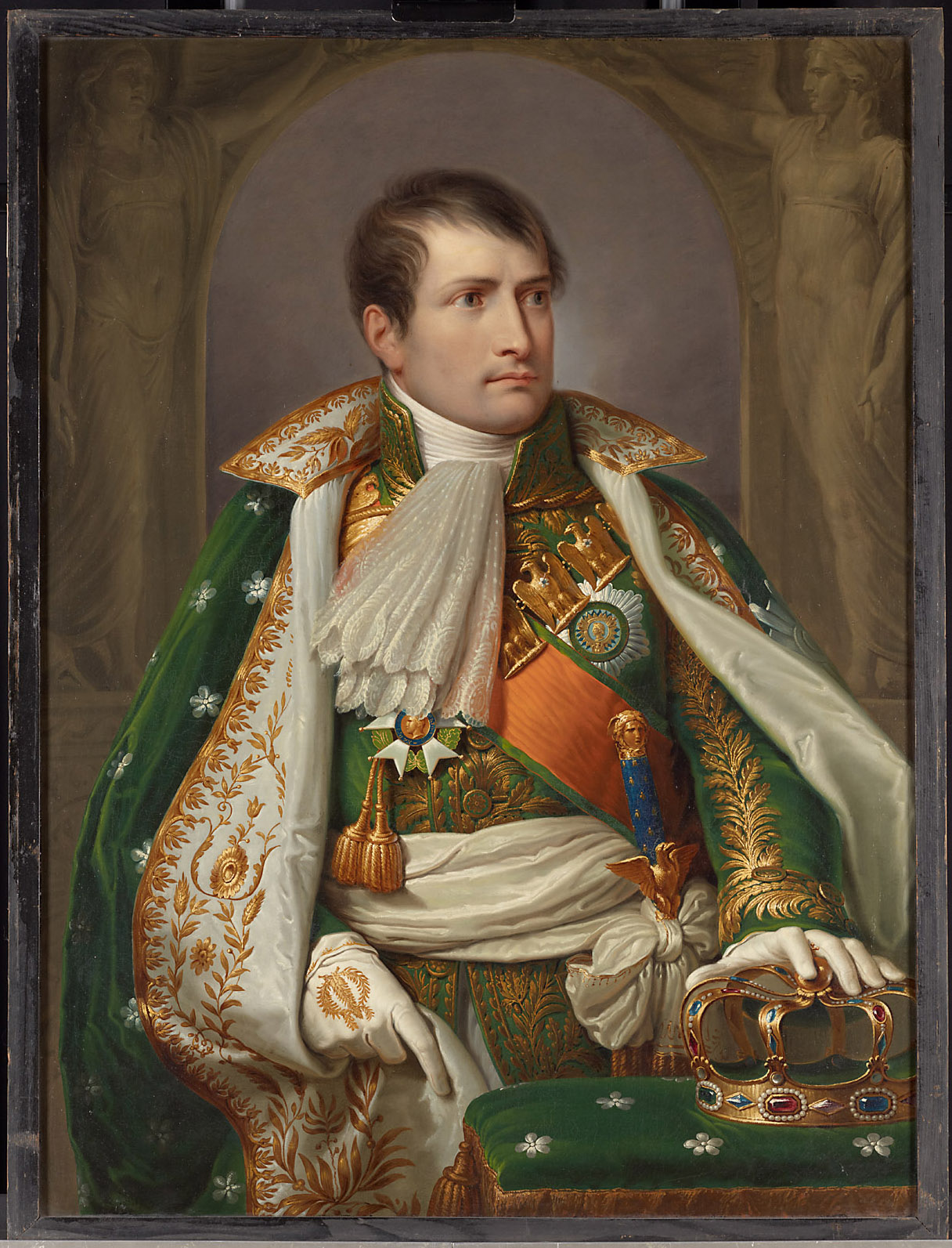Napoleon I. Bonaparte, als König von Italien, Halbfigur, Andrea Appiani, 1806-1810