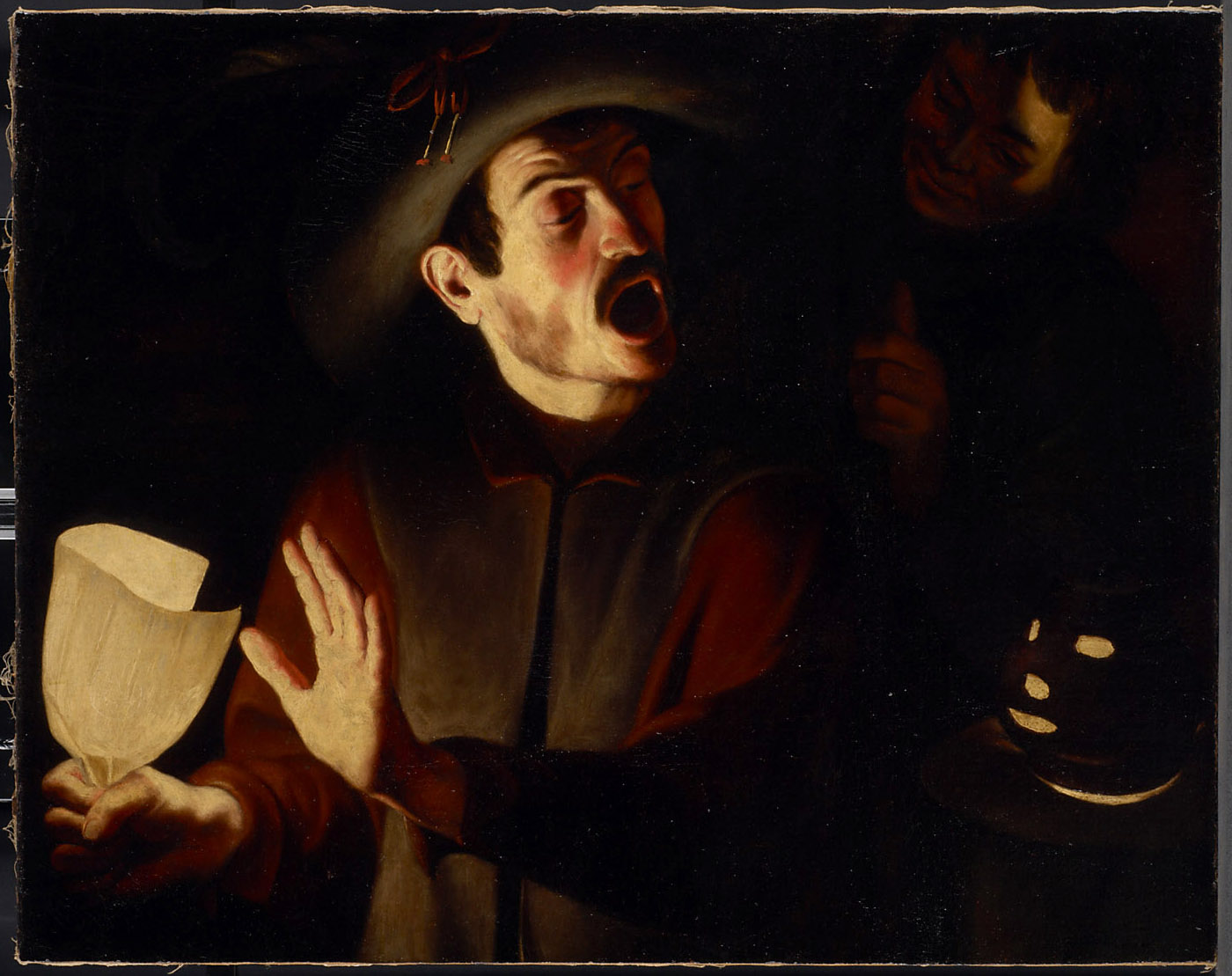 Schreiender Mann, Trophîme Bigot, 1620-1630