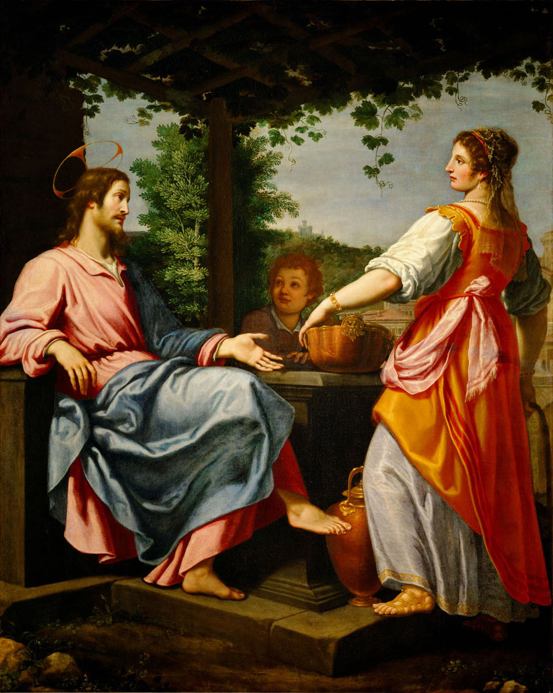 Christus und die Samariterin, Matteo Rosselli, 1610-1630