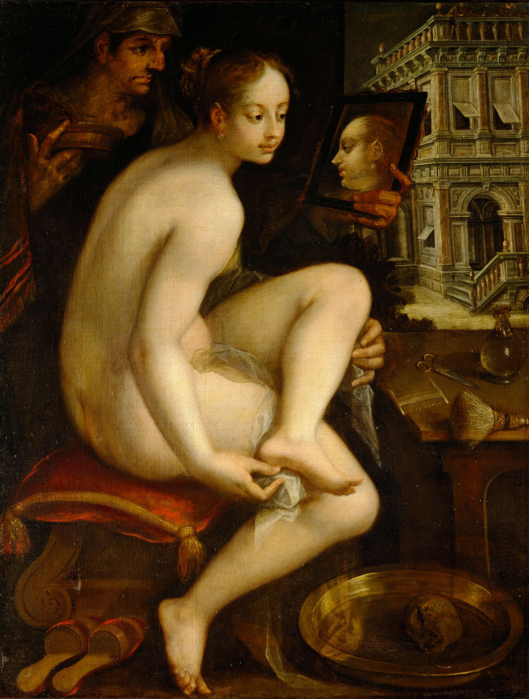 David und Bathseba, Hans von Aachen, 1612-1615