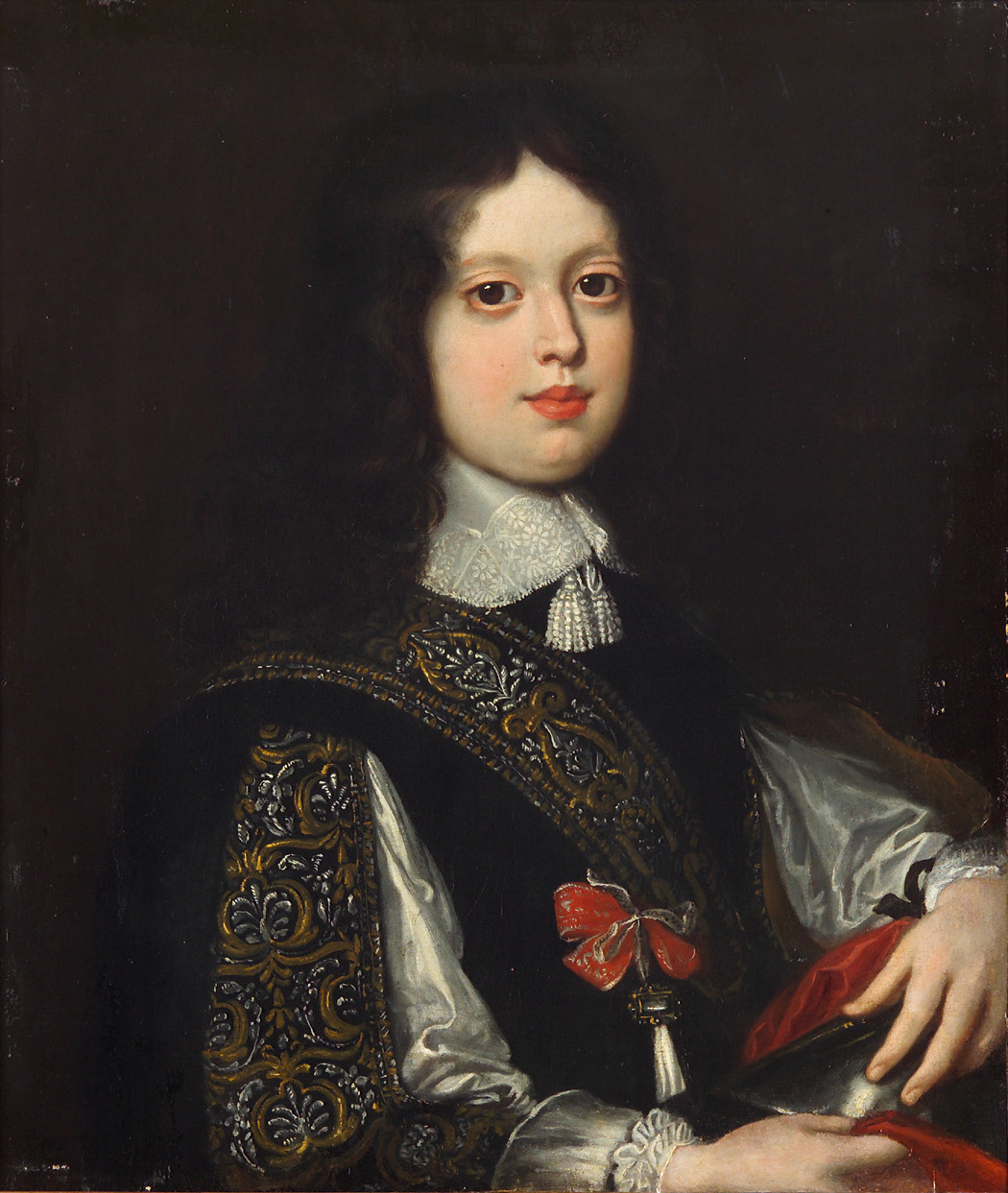 Großherzog Cosimo III. (1642-1723) von Toskana im Alter von etwa acht Jahren, Brustbild, Toskanisch, 1648-1652
