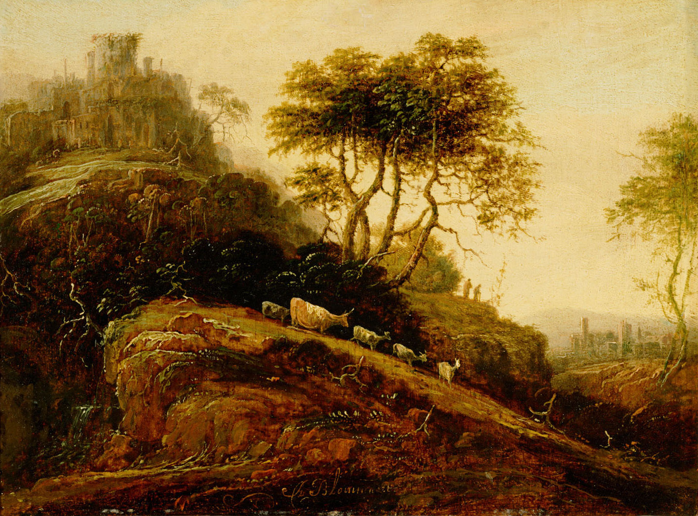 Berglandschaft, Adriaen Bloemaert, 1635-1665