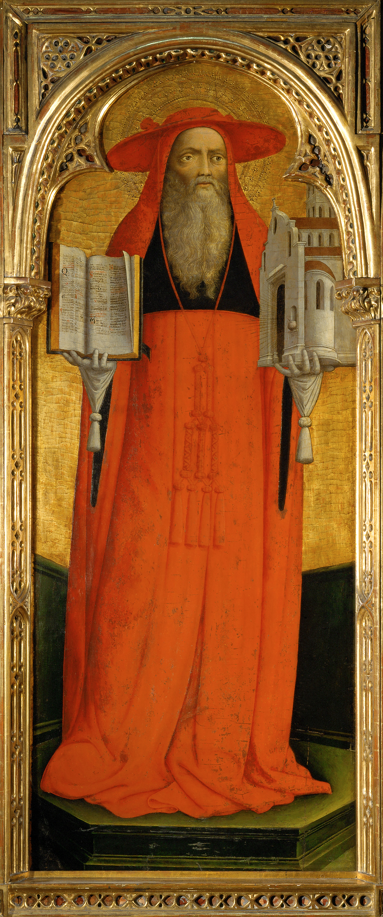 Hieronymusaltar von Santo Stefano in Venedig: Der heilige Hieronymus, Antonio Vivarini, 1441