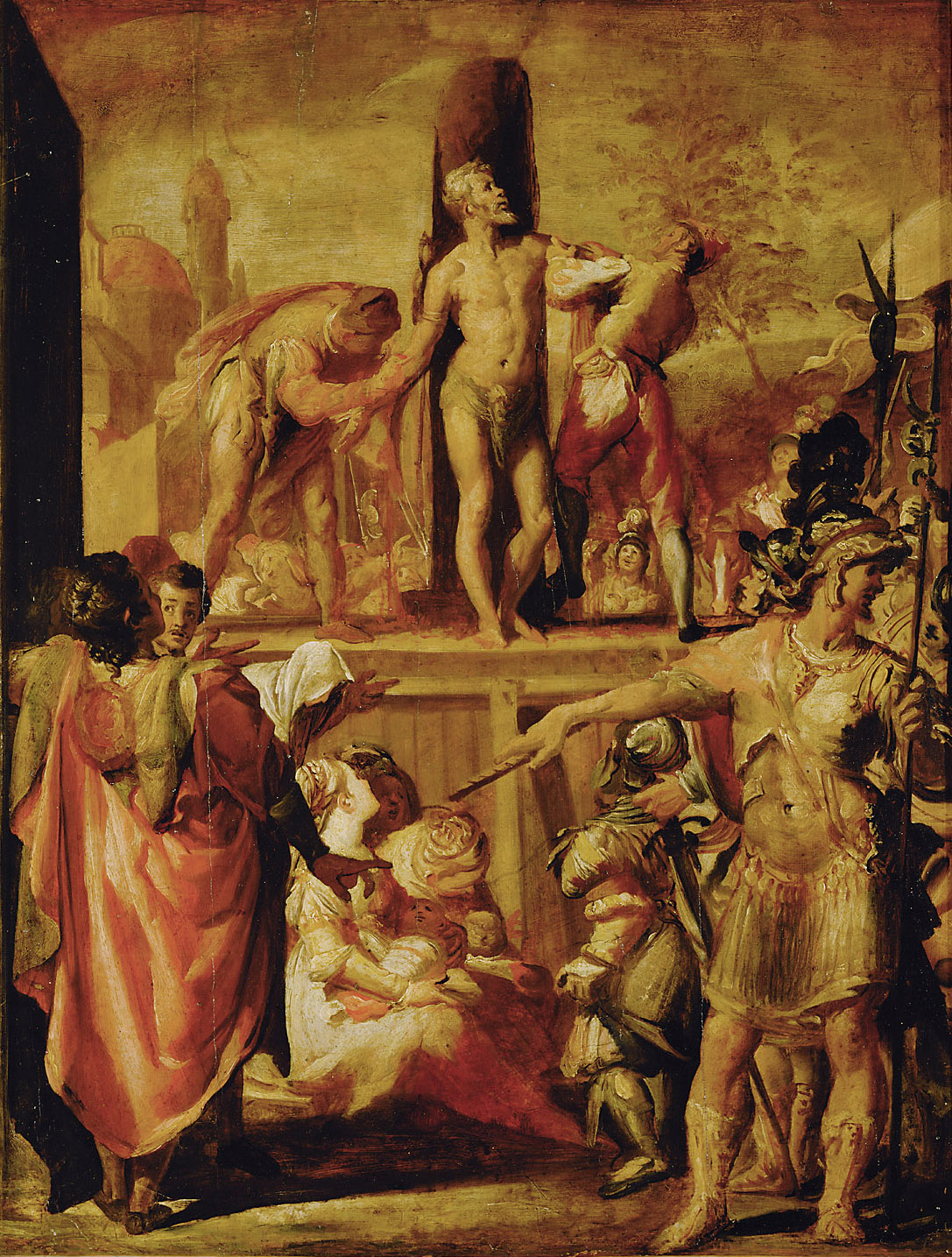 Marter des Hl. Bartholomäus, Andrea Boscoli, 1585-1589