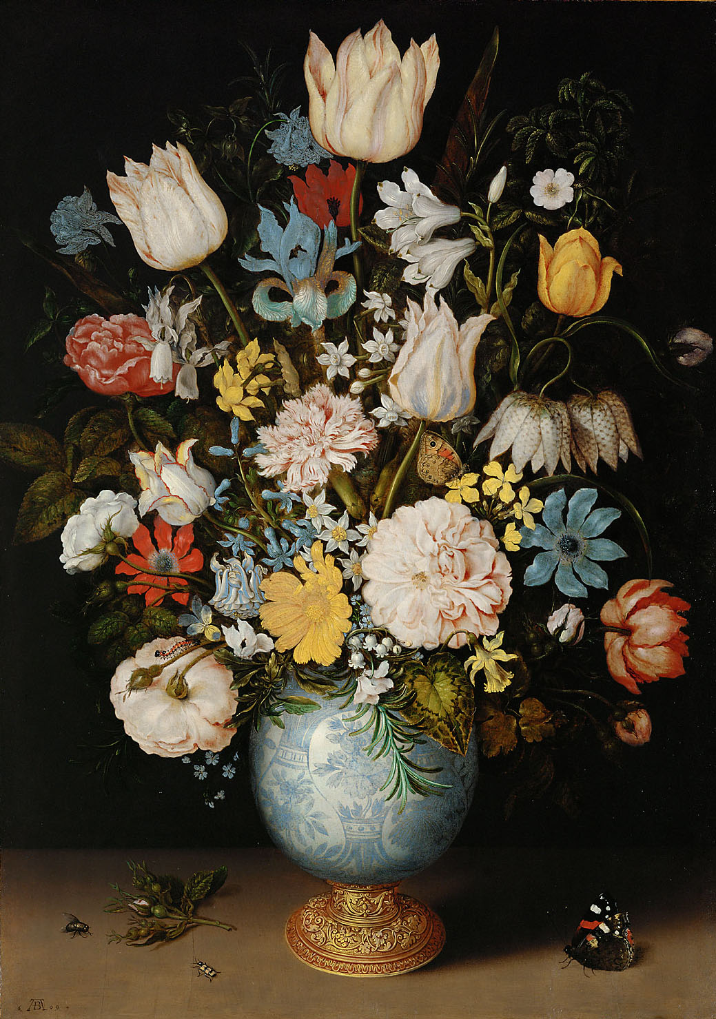 Blumenstrauß, Ambrosius Bosschaert d. Ä., 1609