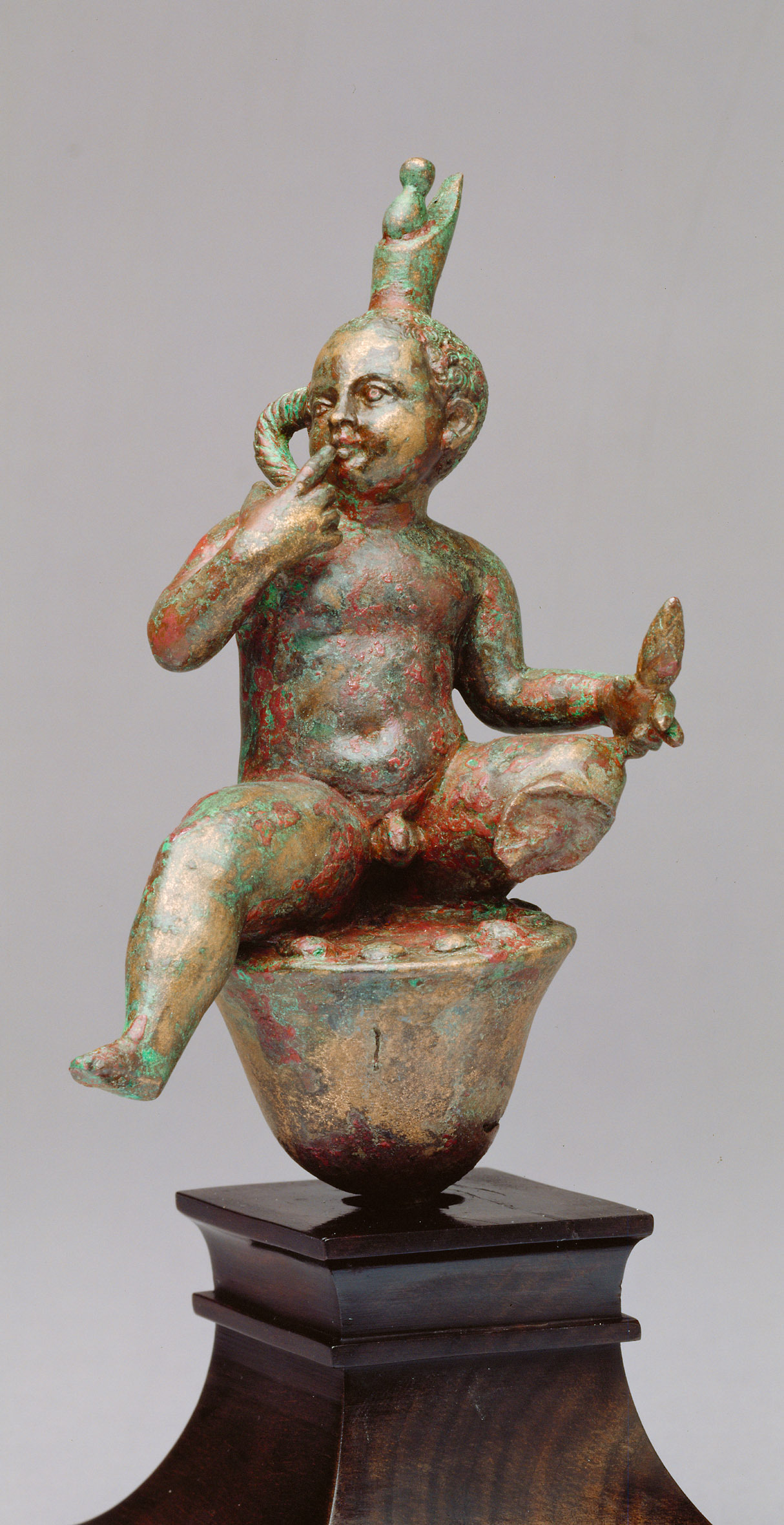 Kunsthistorisches Museum Gott Harpokrates auf dem Lotos