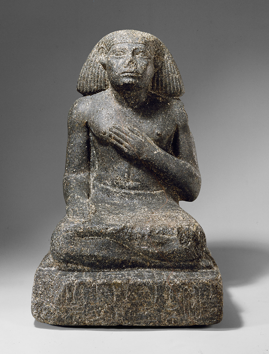 Sitzstatue des Sebek-em-inu