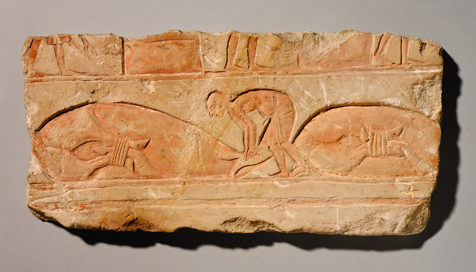 Kunsthistorisches Museum Relief (Talatat) mit Schlachtungsszene