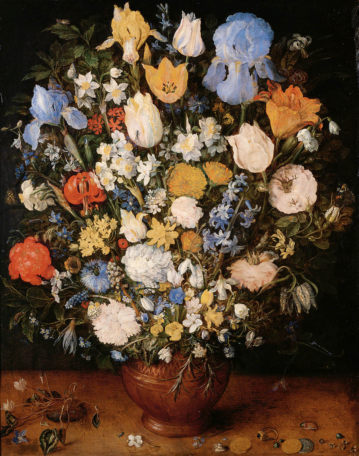 Kleiner Blumenstrauß, Jan Brueghel d. Ä., 1605-1609