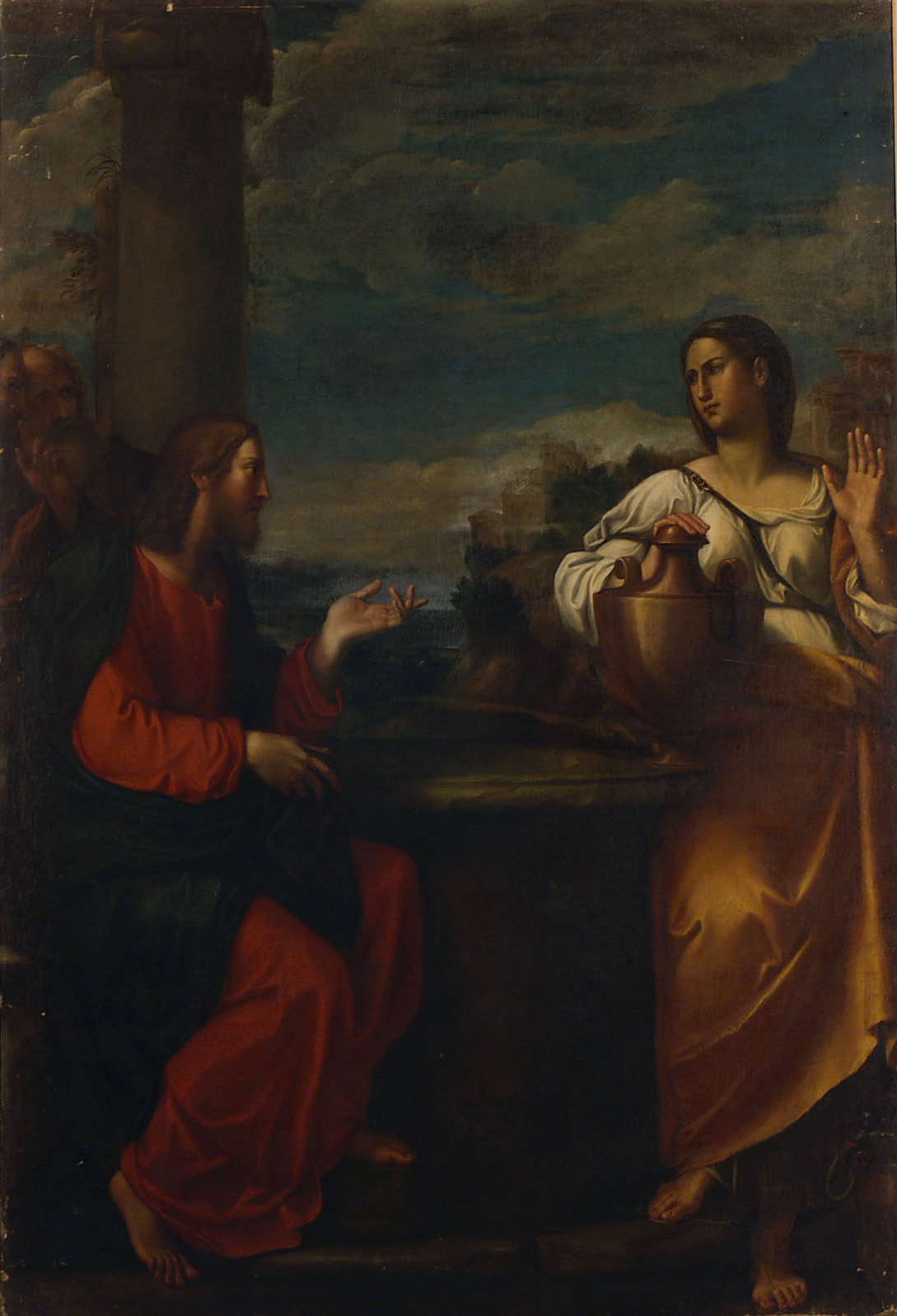 Christus und die Samariterin, Francesco Albani, 1605-1615