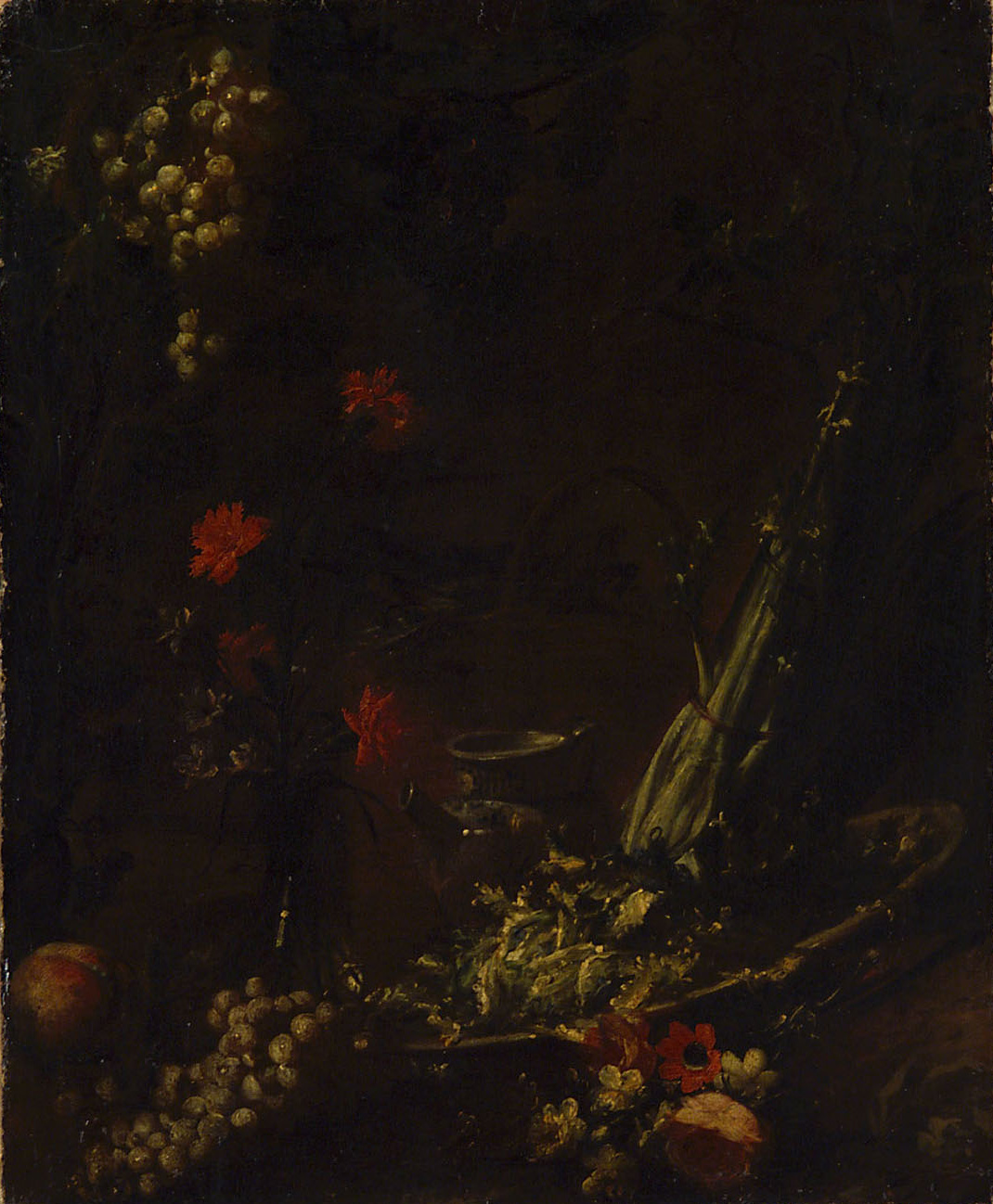 Stillleben mit Blumen und Früchten, Margherita Caffi, 1670-1700