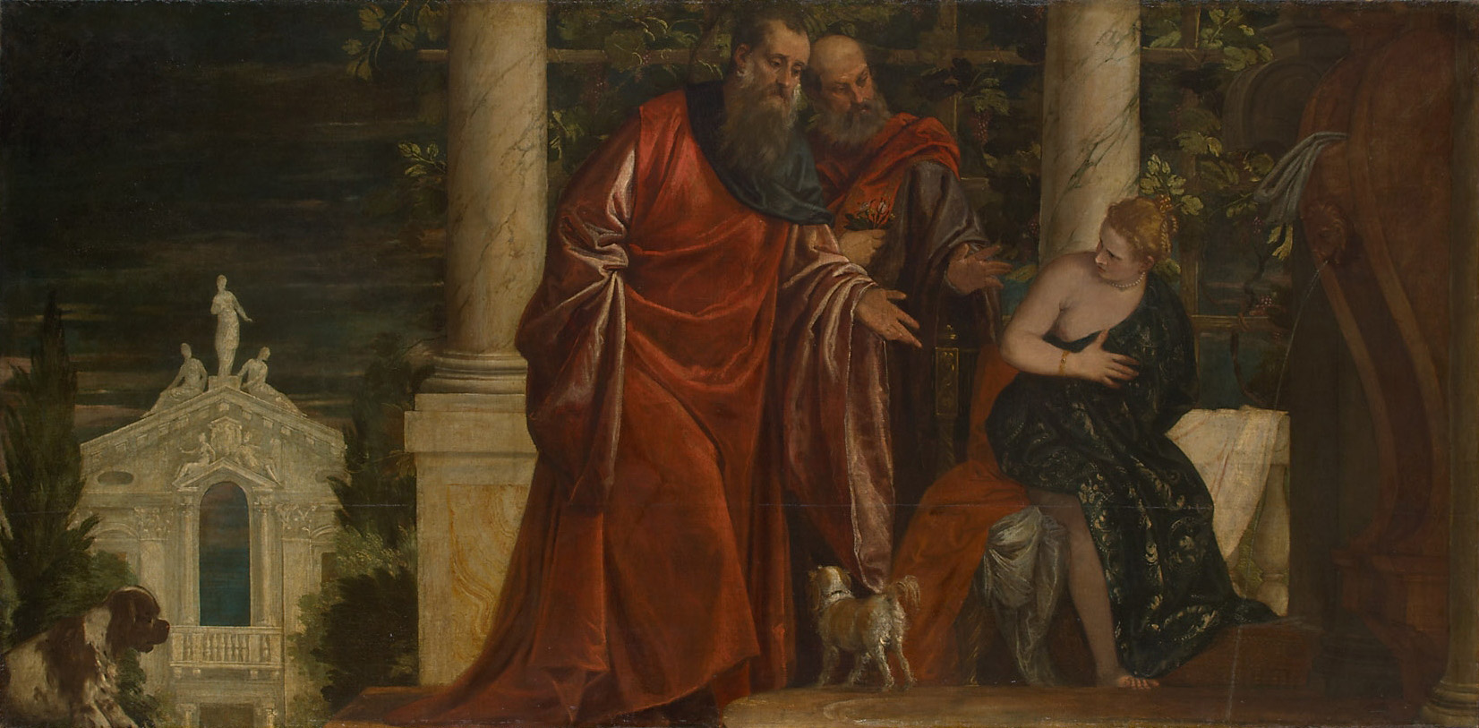 Susanna und die beiden Alten, 1583-1587