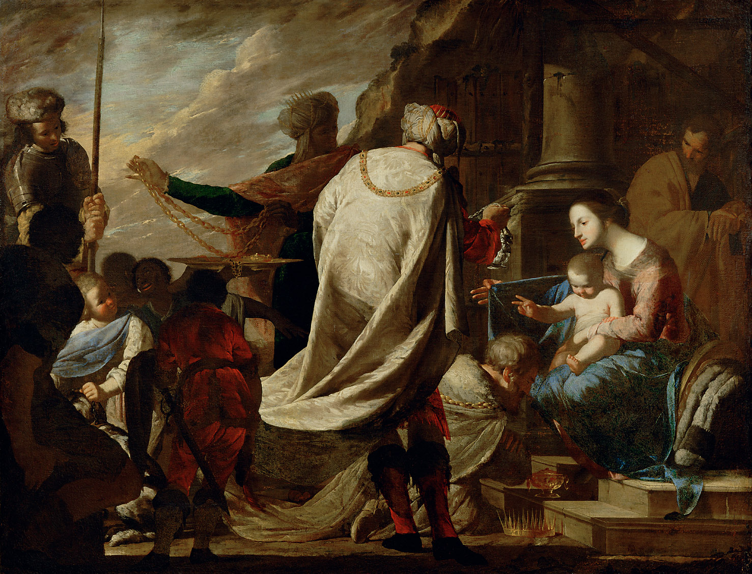 Anbetung der Könige, Bernardo Cavallino, 1630-1650
