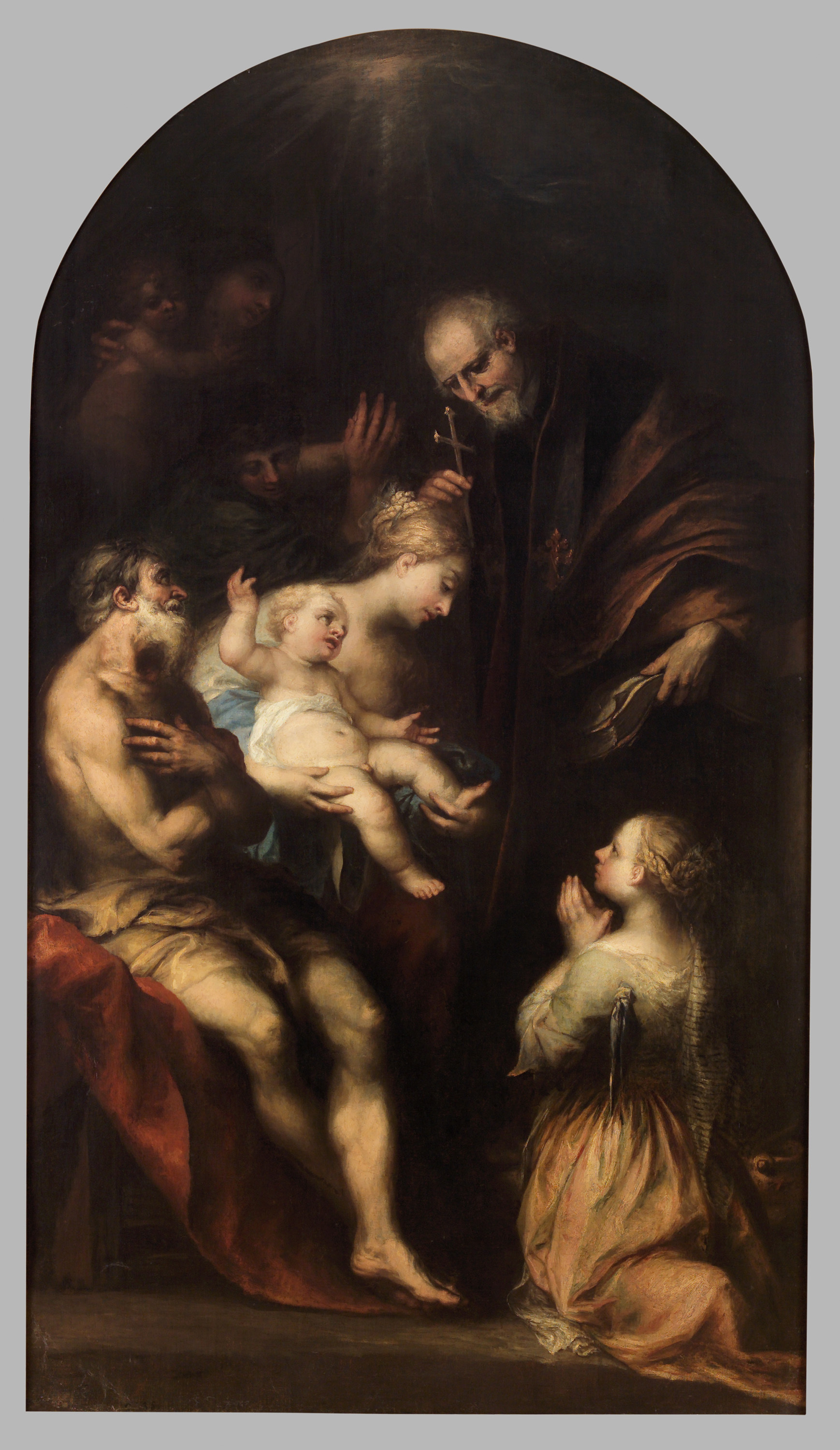 Kunsthistorisches Museum: Madonna mit Heiligen