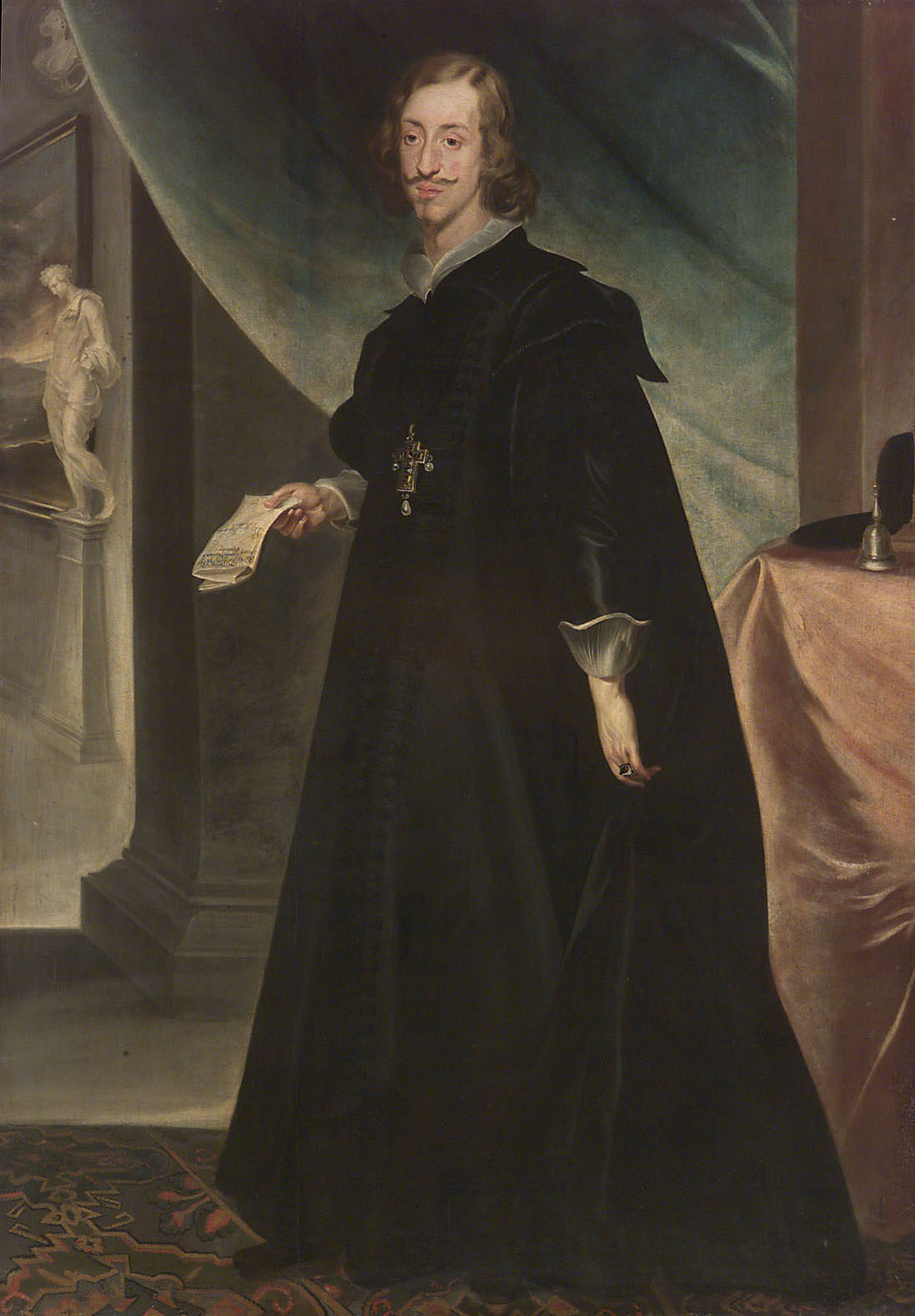 Erzherzog Leopold Wilhelm (1614-1662) in geistlichem Gewand, Frans Luycx, 1638-1642
