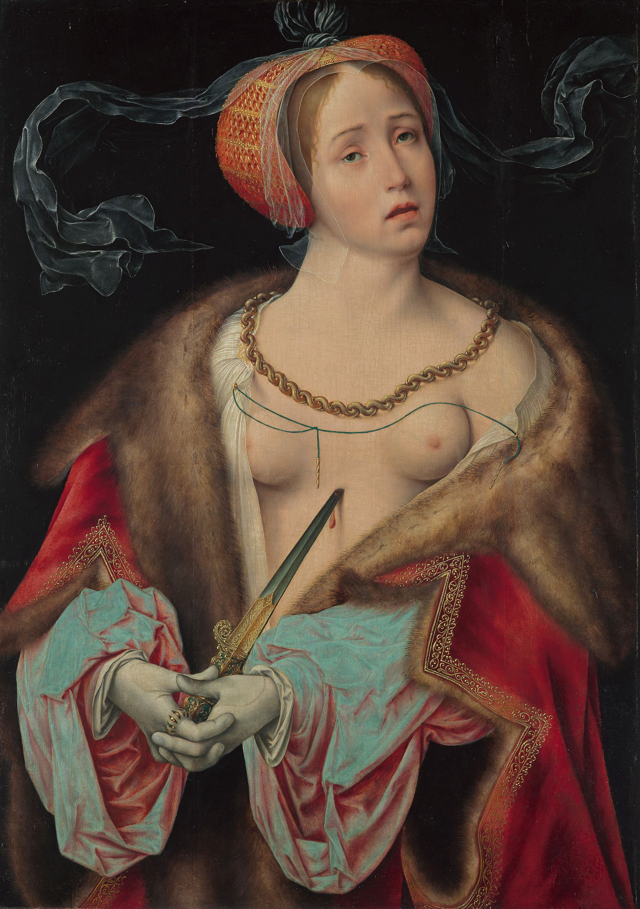 Lukrezia, Joos van Cleve, 1520-1525